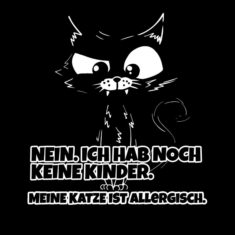 Süßes Kätzchen "Allergisch" Katze