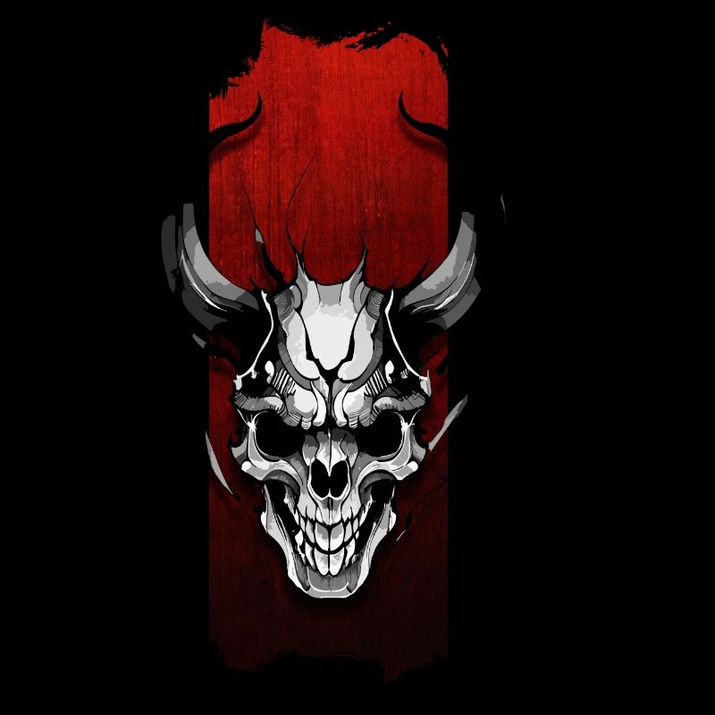 Veillée éternelle : Crâne cornu