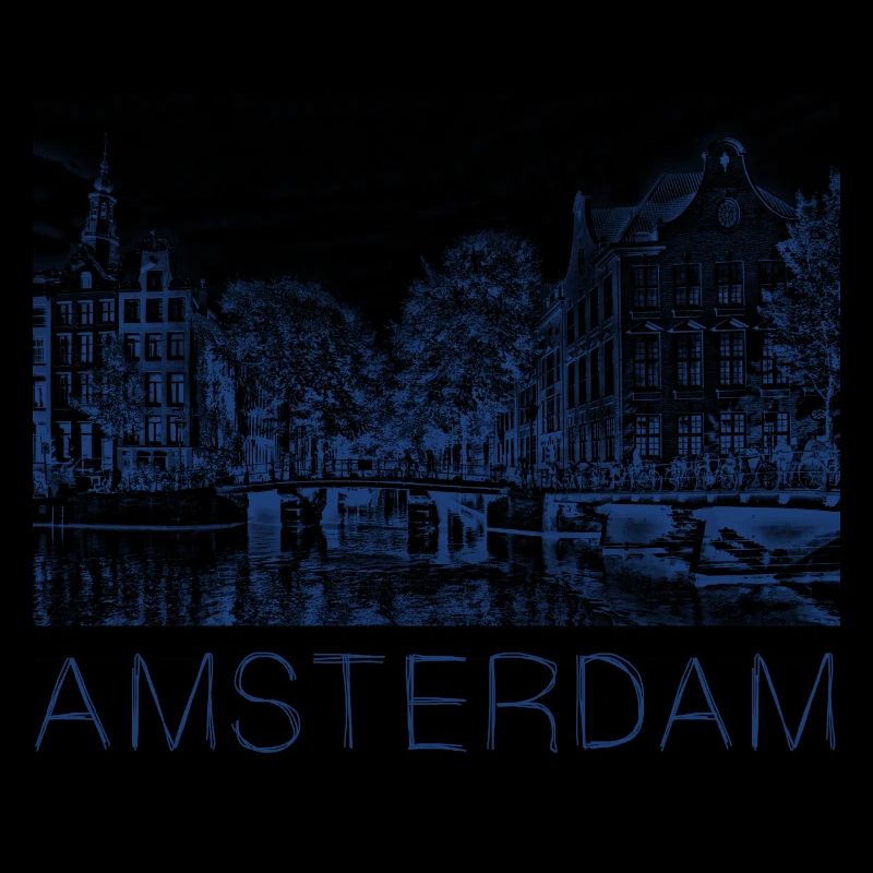 Dessin à la plume Amsterdam