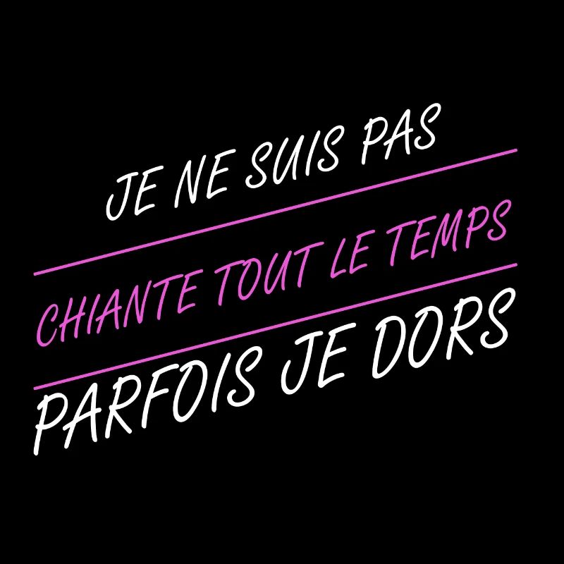 je ne suis pas chiante
