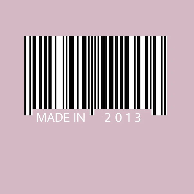 Code à barres anniversaire 2013 / Cadeau