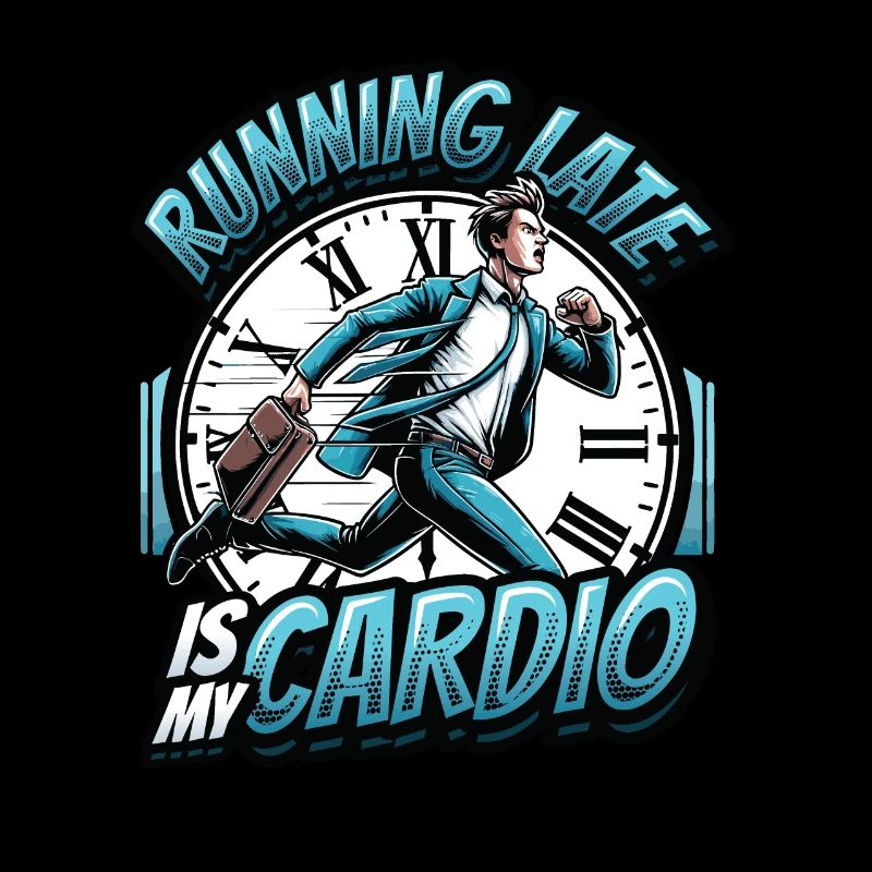 Running Late Humor Sarcasm Always Late