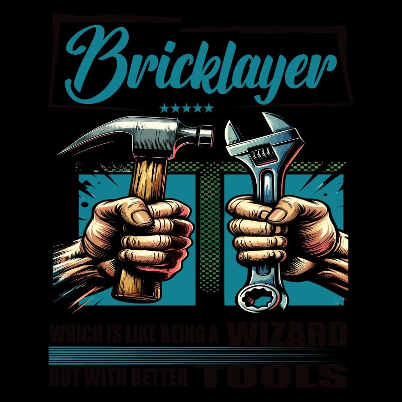 Bricklayer Beruf Spruch Arbeiter