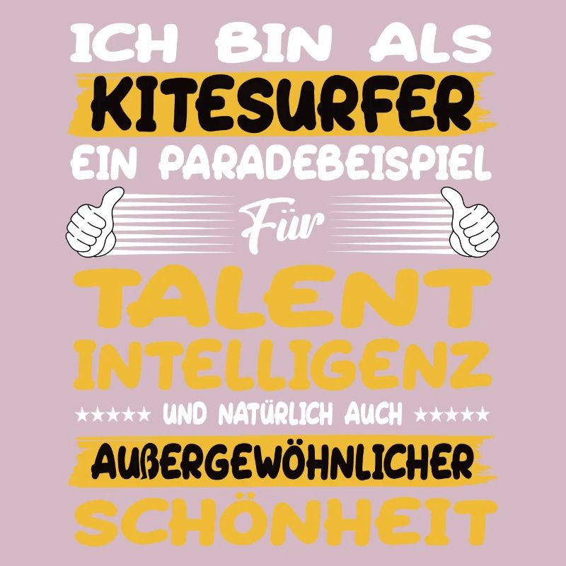 Kitesurfer ein Paradebeispiel Kitesurfen