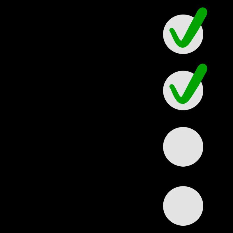 Marathon Checkliste