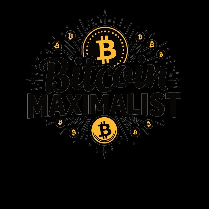 Bitcoin Maximalist – Stylisches Krypto Design