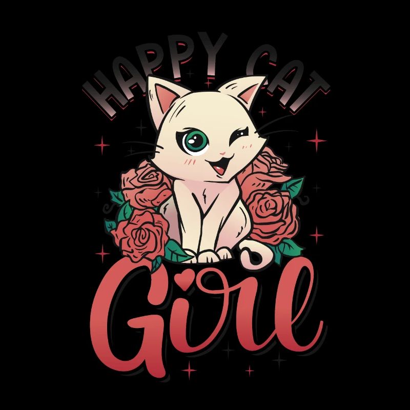 Chat chat heureux Chat Chaton
