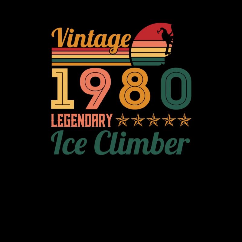 Eiskletterer Eisklettern Sportler Eis Klettern