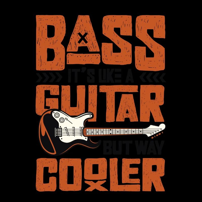 Basse C’est comme une guitare mais une guitare basse cool