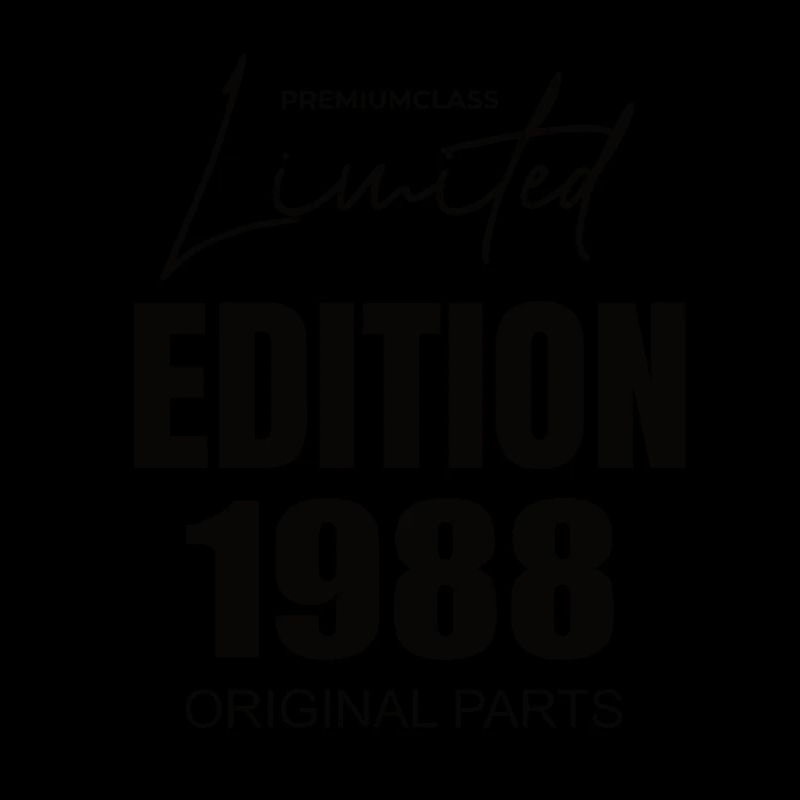 Édition limitée 1988