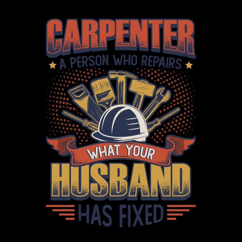 Funny woodworking, carpenter.