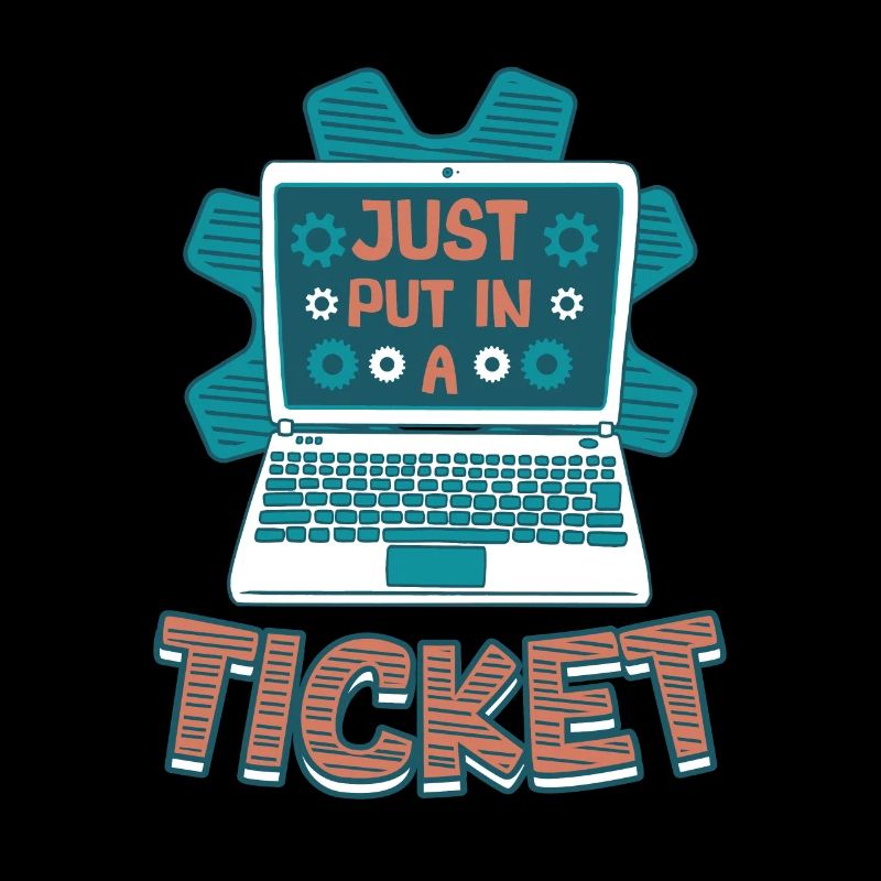 Ouvrez simplement un ticket Help Desk Tech Support