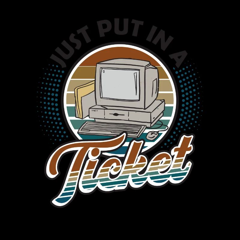 Ouvrez simplement un ticket Help Desk Tech Support