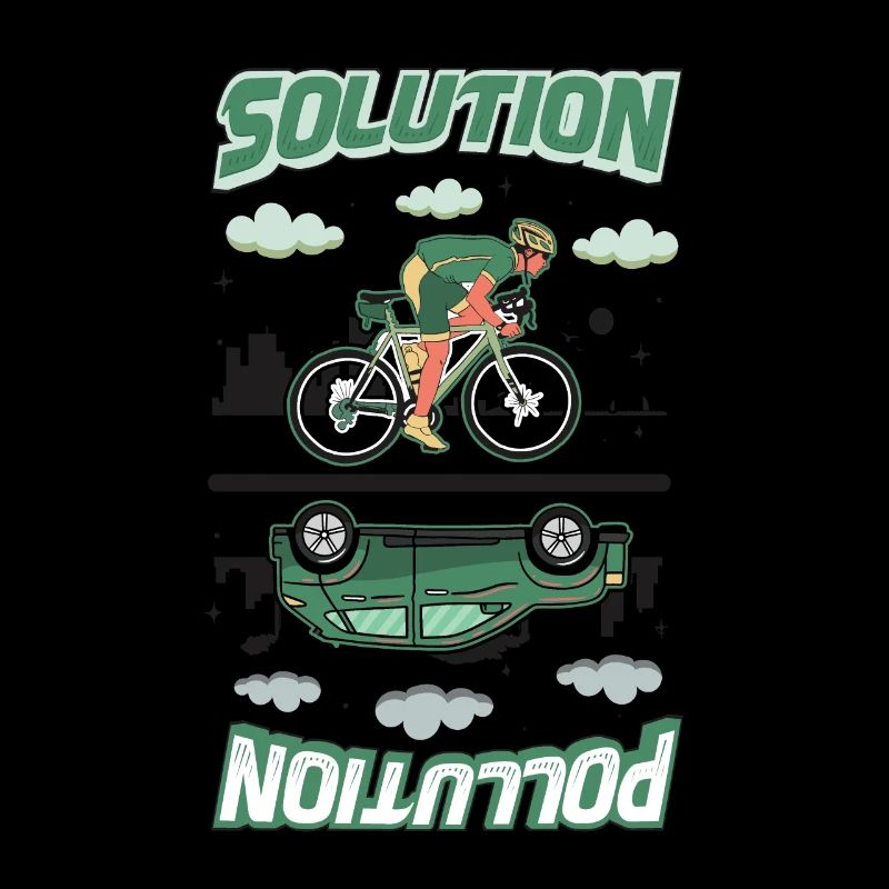 Polution Solution Protection de l’environnement Cyclisme