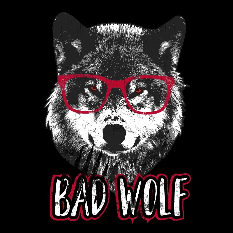 Bad wolf - Grumpy Christmas Wolf