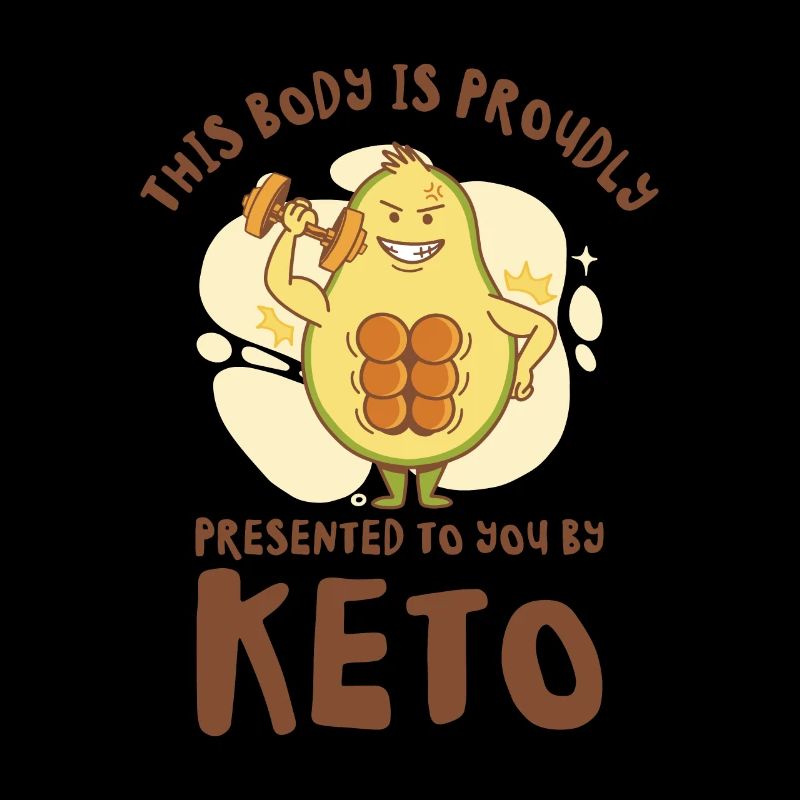 Keto-Diät Workout Ernährungsberater Avocado