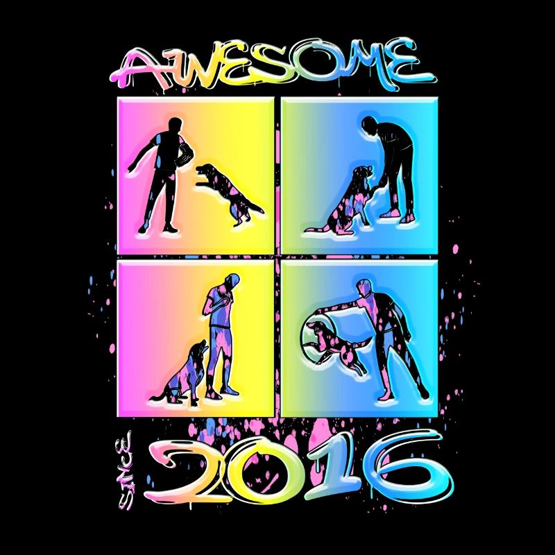 Awesome since 2016. Agility, Hundetraining