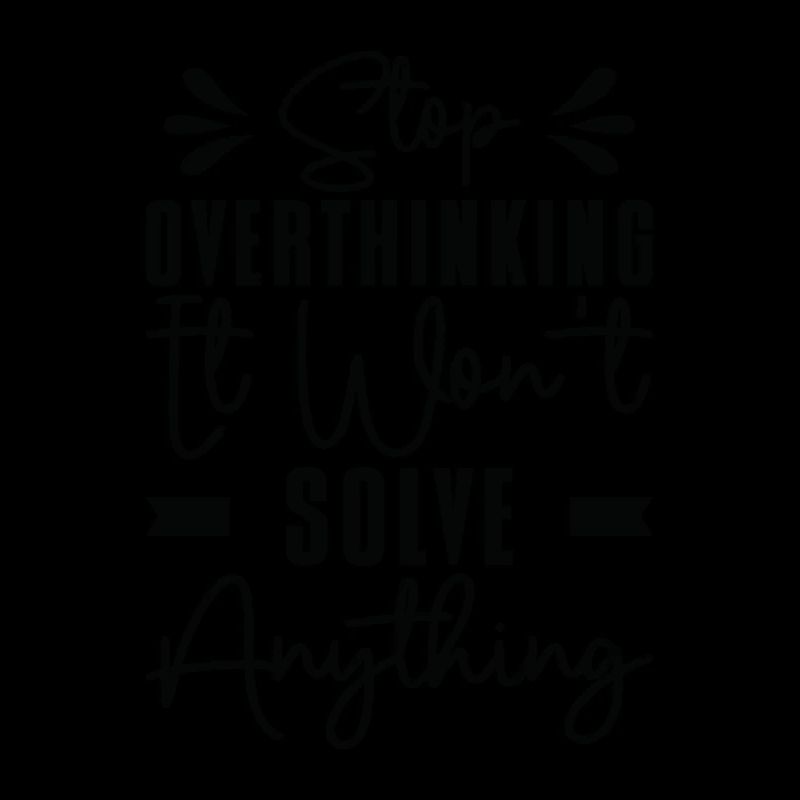 Overthinking Line Art Overthinker Anxiety Drawing