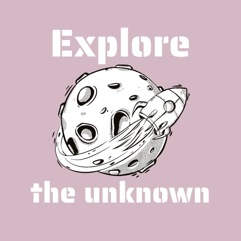 Explore The Unknown Retro Outer Space Designs