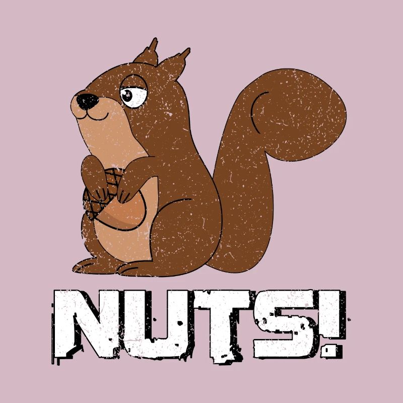 Süßes hungriges Eichhörnchen