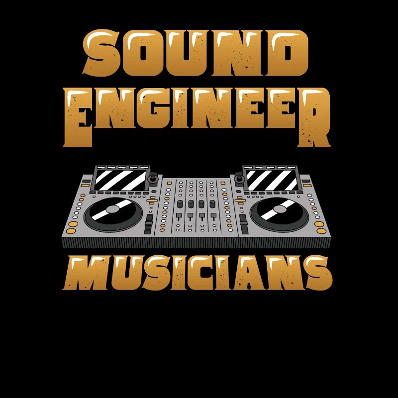 Funny sound engineer and sound engineer