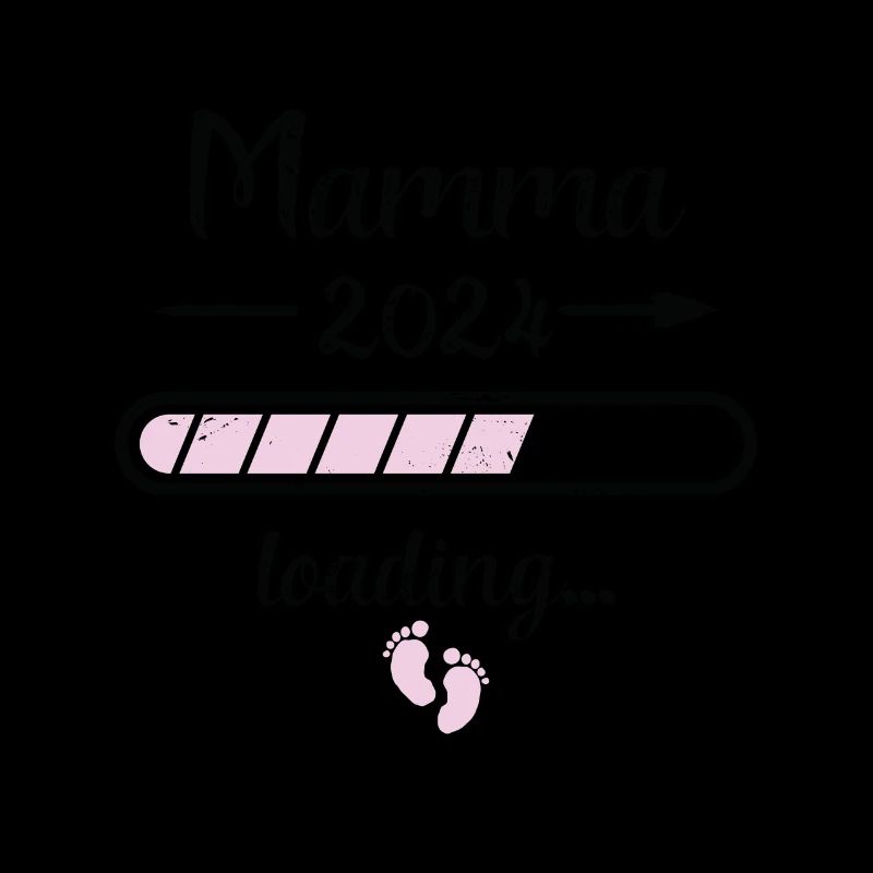 Mamma 2024 Loading Schwangerschaft Mutter Mama