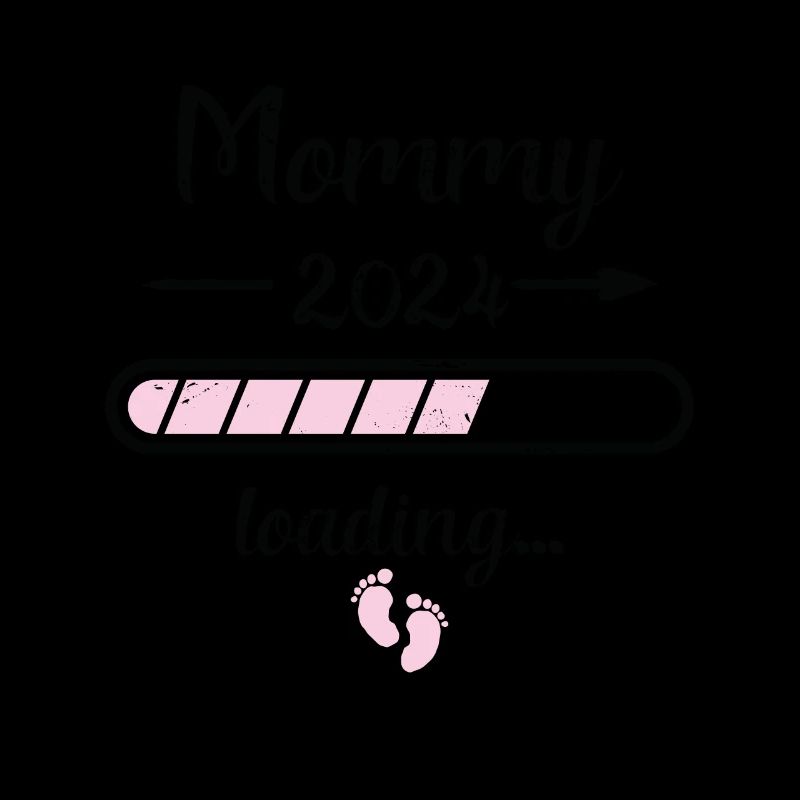 Mommy 2024 Loading Schwangerschaft Mutter Mutter