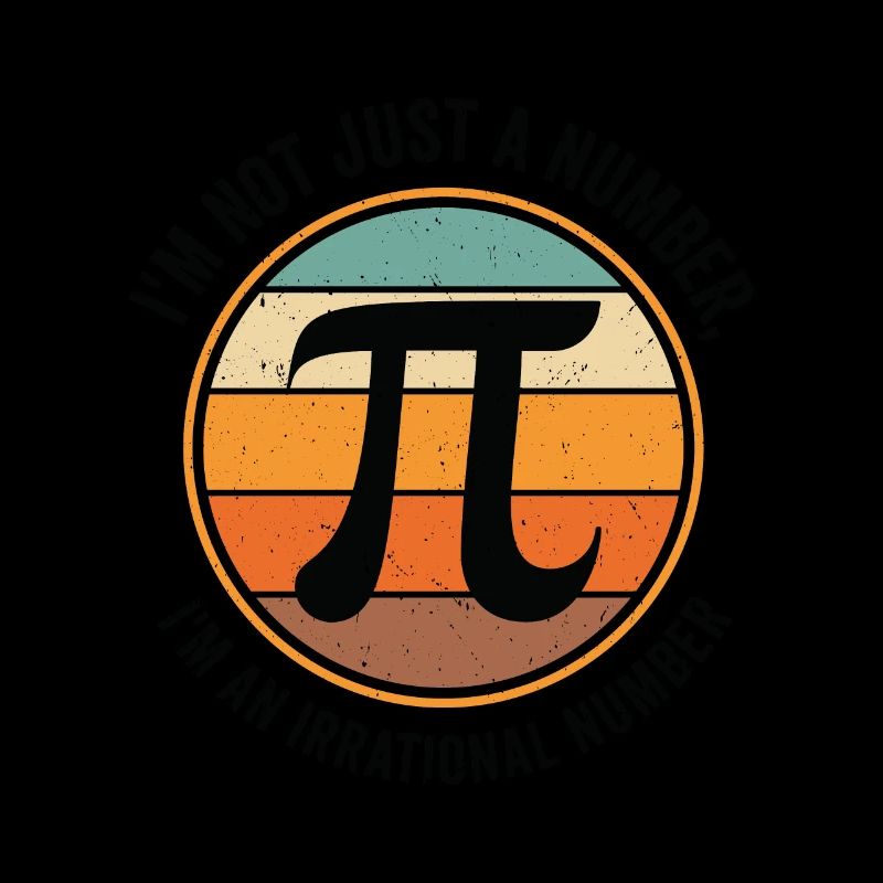 Pi Day Retro Mathematics Pi Symbol Math Number