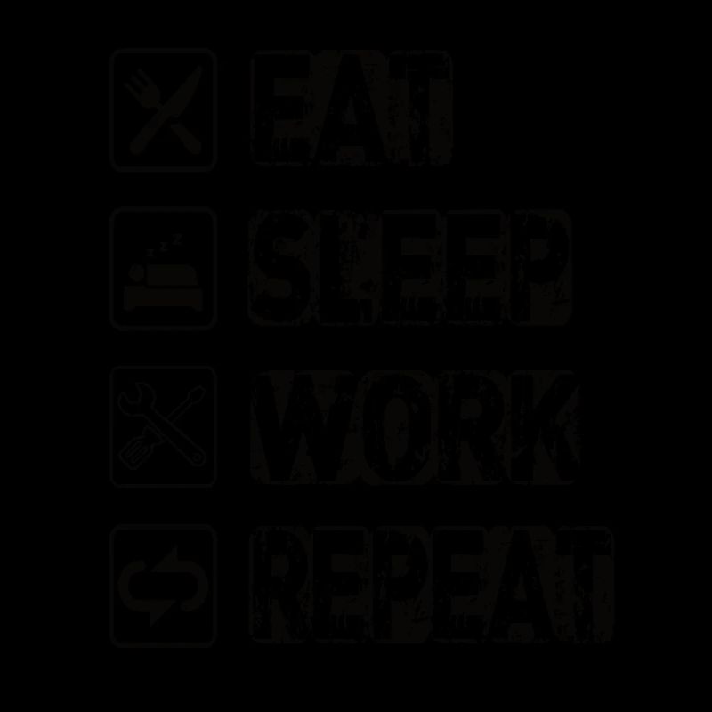 Manger Dormir Travail Répéter