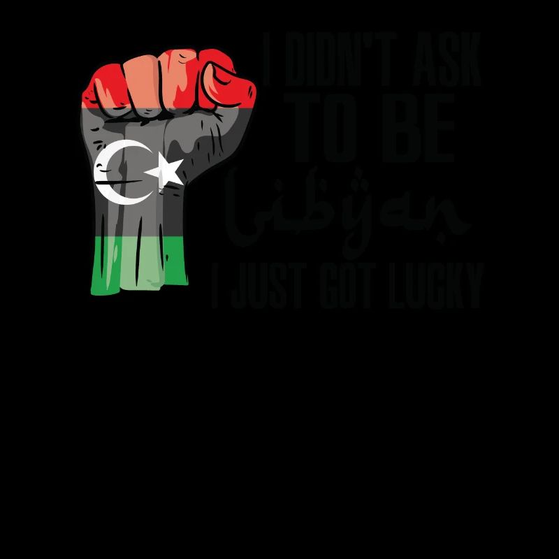 Fierté libyenne Le drapeau libyen grandit