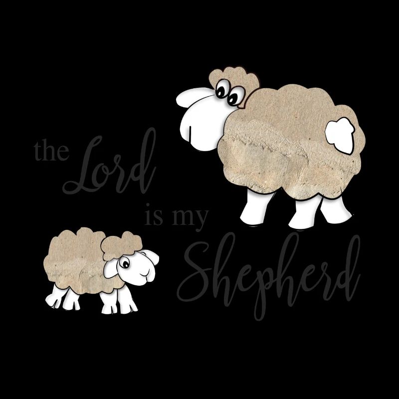 Conception chrétienne Le Seigneur est mon berger