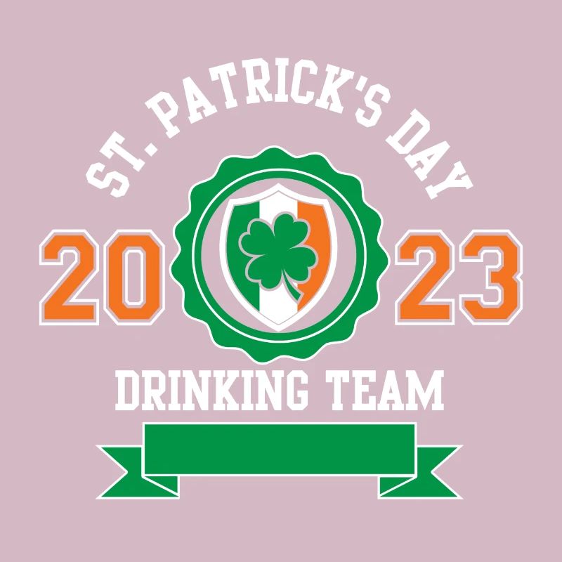 Équipe de consommation de boisson de la Saint-Patrick 2023