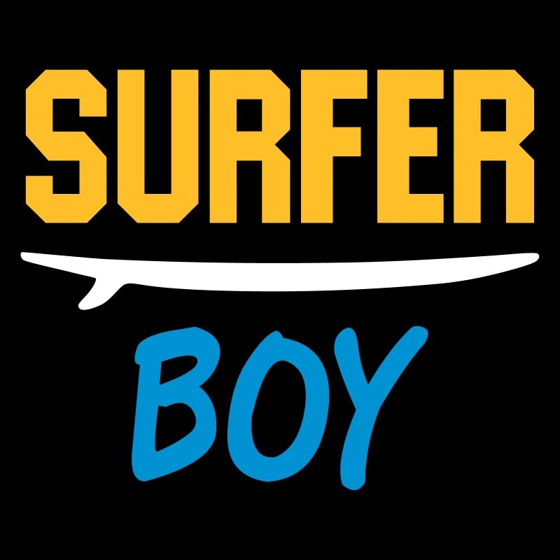 Surfer boy (planche de surf)