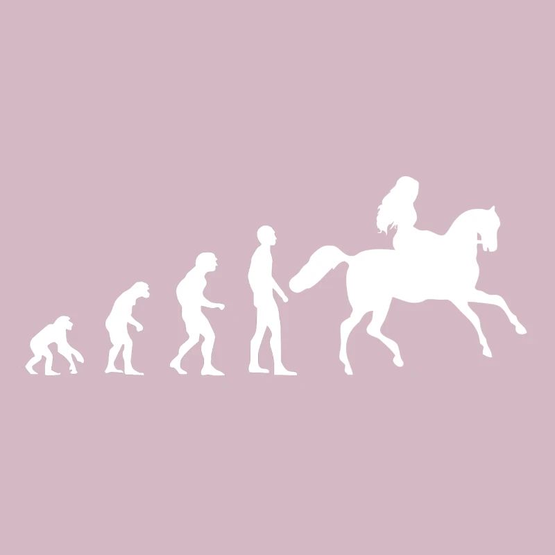 Evolution - Reiter - Reiten - Pferd - Geschenkidee