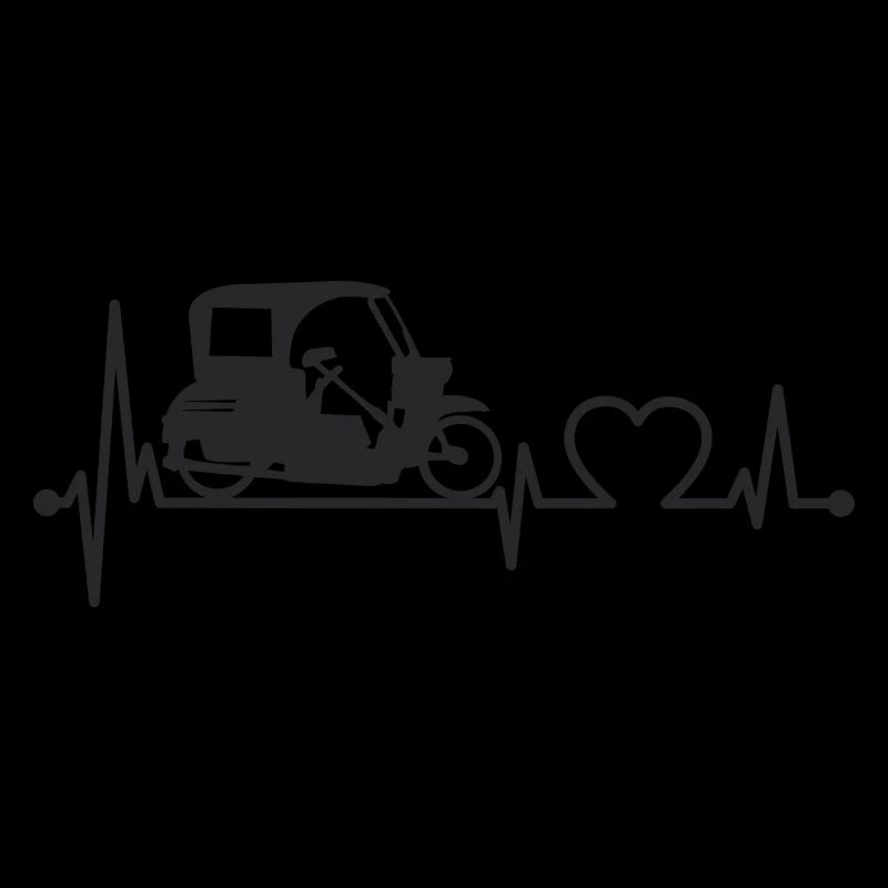 Simson Duo heartbeat black
