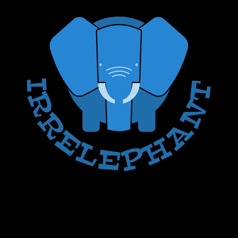 Irrelephant mit dem Elefant