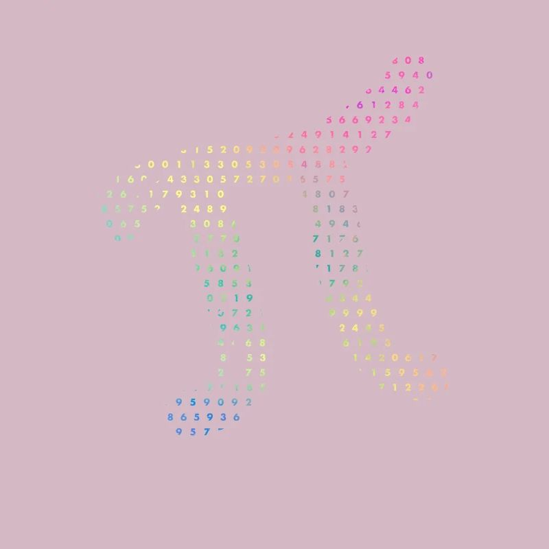 Chiffres de Pi dans les numéros de code source Pi Jour 3.14159