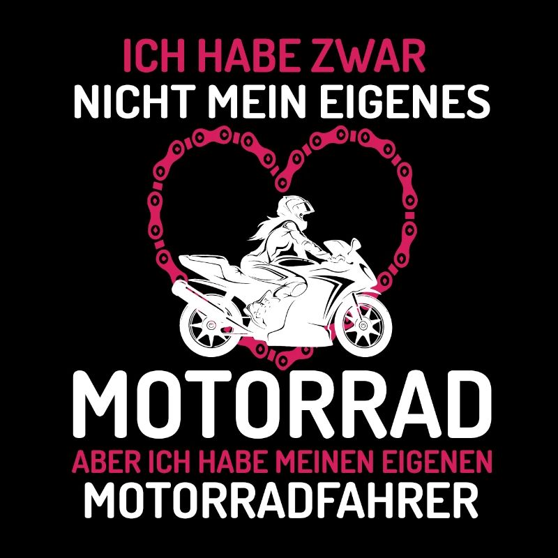 Ich H Meinen Eigenen Motorradfahrer