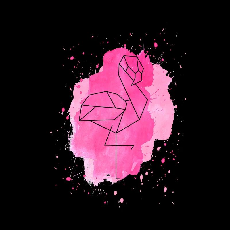 Flamingo splash