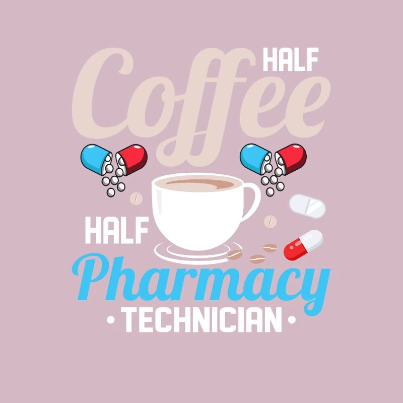 Half Coffee Half Pharmacy Technician Pharmacist