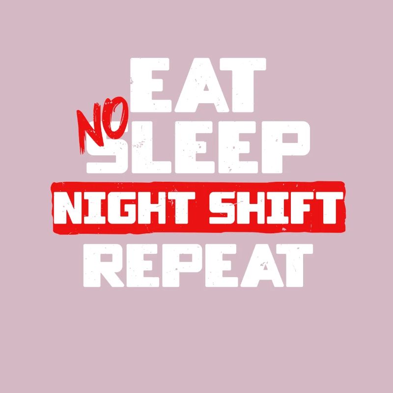 Docker Worker Eat No Sleep Night Shift Répéter