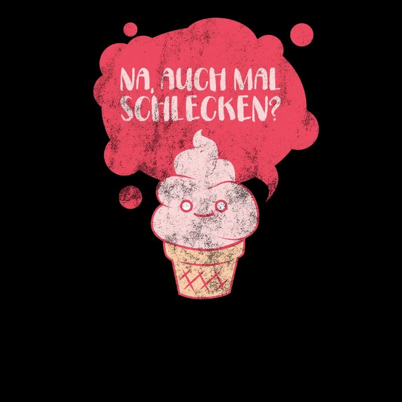 Eis Spruch Geschenk Party Eiscreme Eisdiele Sommer