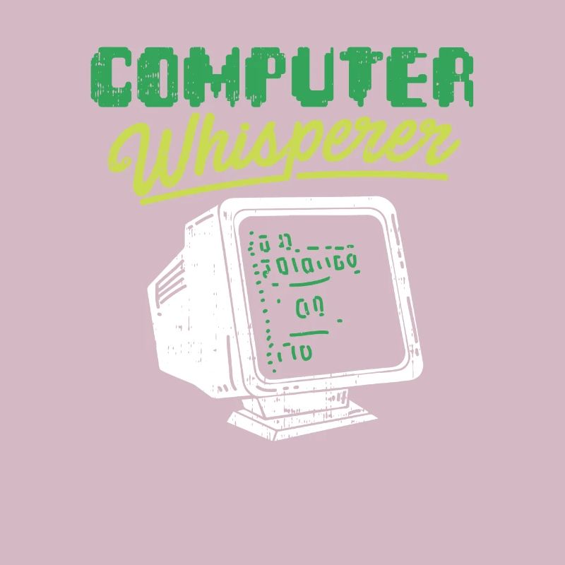Ordinateur Whisperer Nerd Gamer Programmer Geek
