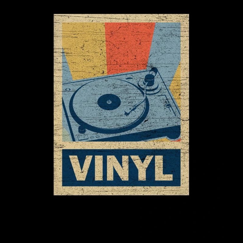 Schallplatte Klassisch Geschenk Retro Vintage 70er