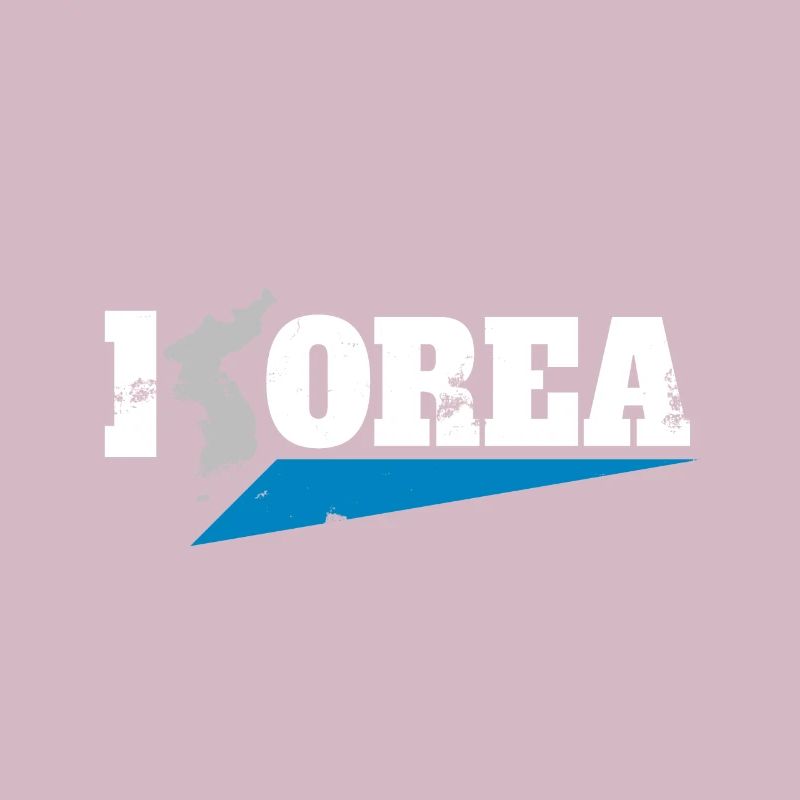 Corée du Nord Corée du Sud Cadeau Drapeau Corée