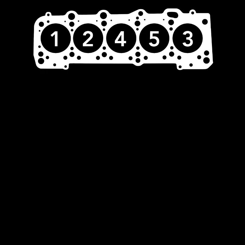 5 cylinder Deluxe (neon white)