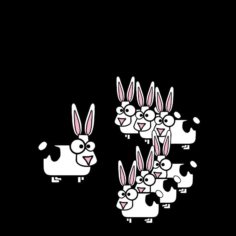 I was normal until the third bunny