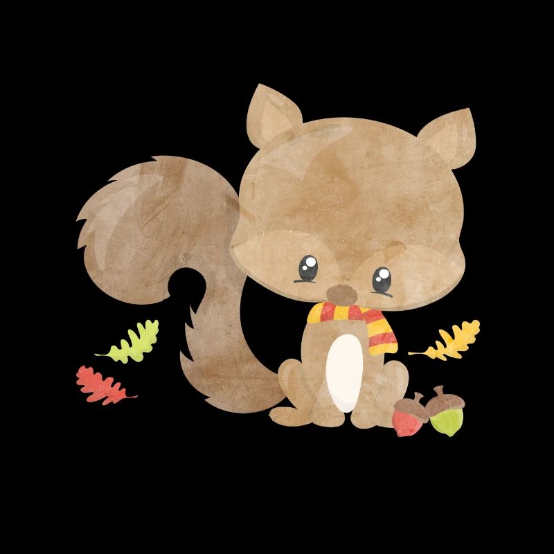 Forest animals Eichhoernchen