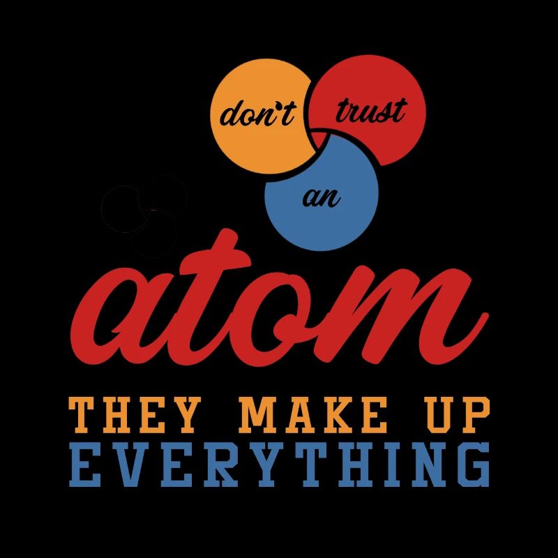 Science Wissenschaft Atom Geschenk Student Physik