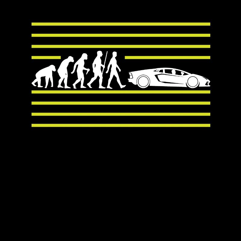 ÉVOLUTION DU SINGE À LA VOITURE